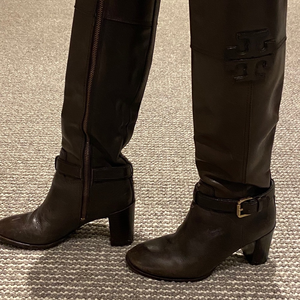 Tory Burch Leather Boots